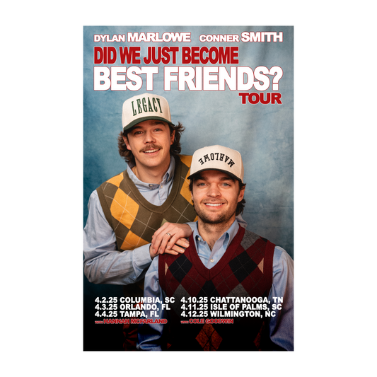 Best Friends Tour Poster
